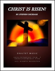 Christ is Risen! SATB choral sheet music cover Thumbnail